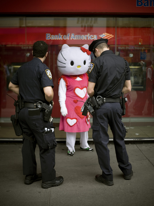 Hello Kitty vs The Law