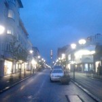 Reykjavik at "night". The sun never really went down entirely.