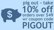 save 10% on orders over $49
