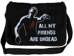 Zombie Emo Messenger Bag Zombie Emo Messenger Bag