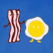 Bacon And Egg Breakfast Buddies