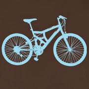 Bike Love - Aqua Ink