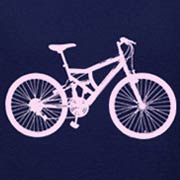 Bike Love - Pink Ink