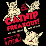 catnip freakout t shirt