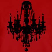 Chandelier Luxe - Black Ink