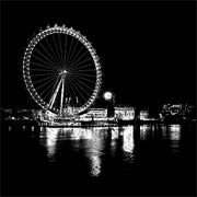 London Ferris Wheel By Night