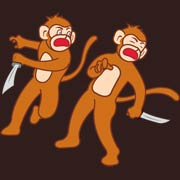 Monkey Knife Fight