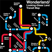 Wonderland Metro Map