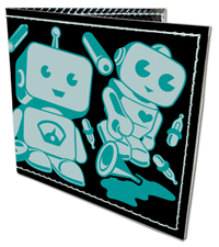Cute Little Retro Robots