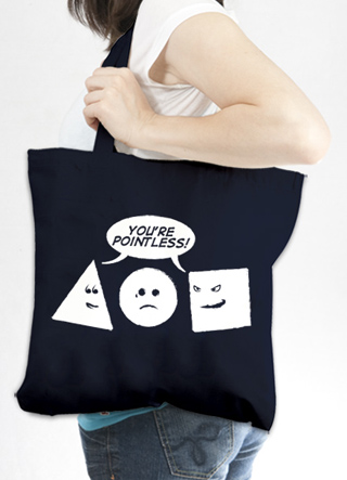 You're Pointless Tote Bag
