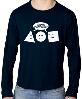 You're Pointless Mens Long Sleeve T-Shirt