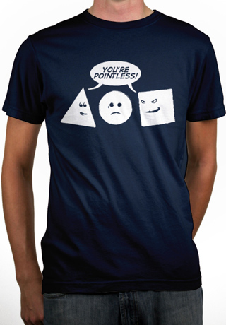 You're Pointless Mens Organic T-Shirt
