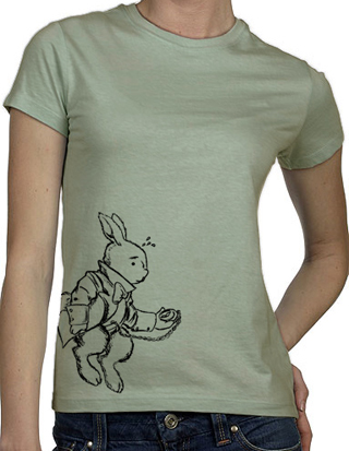 Ex-Boyfriend  	 :: White Rabbit T-Shirt