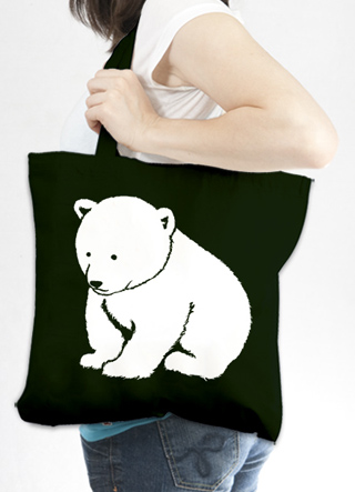 Polar Bear Tote Bag