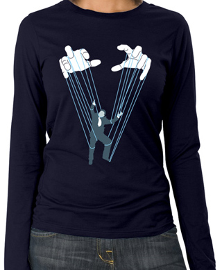 Puppeteer Ladies Long Sleeve T-Shirt