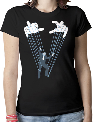 Puppeteer Ladies Organic T-Shirt