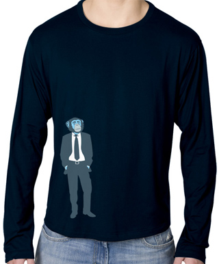 Monkey Business Mens Long Sleeve T-Shirt