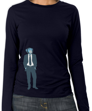 Monkey Business Ladies Long Sleeve T-Shirt