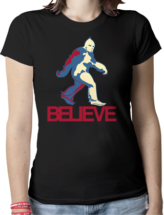Bigfoot Ladies Organic T-Shirt