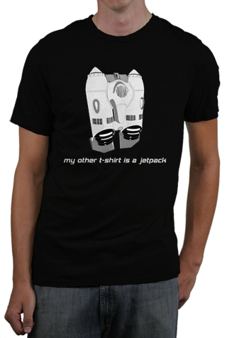 My Other TShirt Is A Jetpack Mens Slim Fit T-Shirt