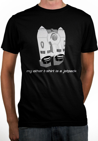 My Other TShirt Is A Jetpack Mens Organic T-Shirt