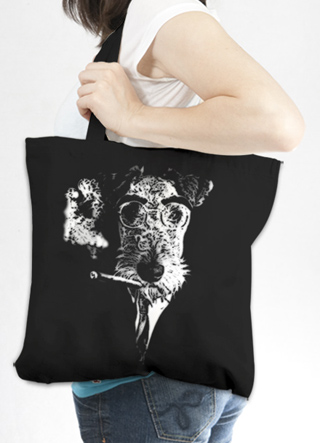 Groucho Barks Tote Bag