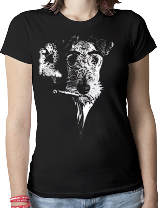 Groucho Barks Ladies Organic T-Shirt