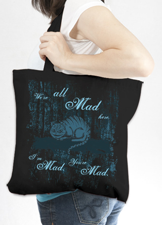 Cheshire Cat Tote Bag