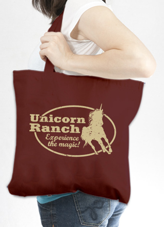 Unicorn Ranch Tote Bag