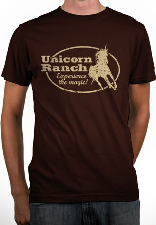 Unicorn Ranch Mens Organic T-Shirt