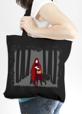 Red Riding Hood Tote Bag