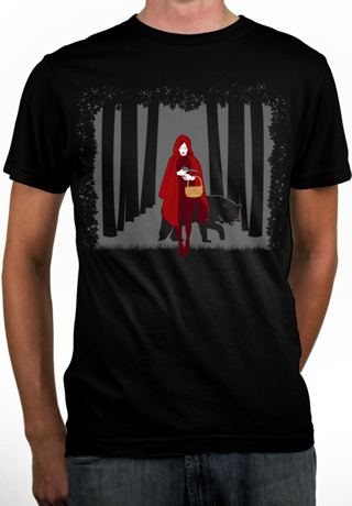 Red Riding Hood Mens Organic T-Shirt