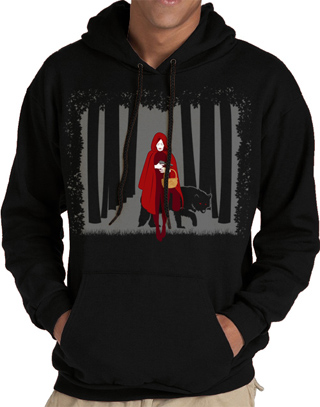 Red Riding Hood Unisex Hooded Sweatshirt