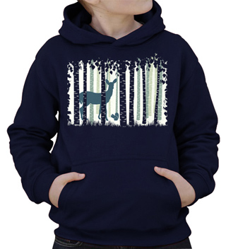 Into The Forest Kids Hooded Sweatshirt