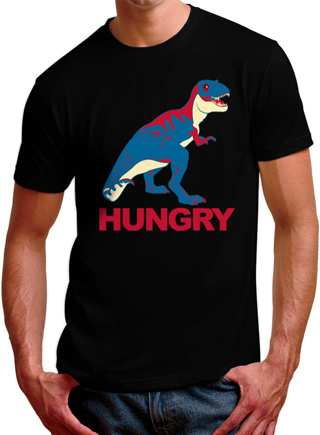 T-Rex Is Hungry Mens T-Shirt