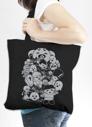 Classic Horror Movie Monsters Tote Bag