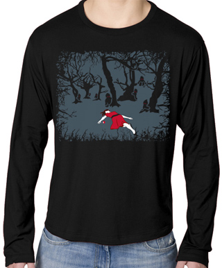 Poisoned Apple Mens Long Sleeve T-Shirt