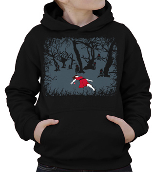 Poisoned Apple Kids Hooded Sweatshirt