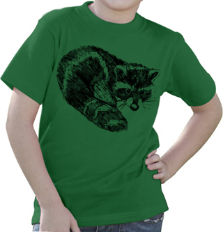 Raccoon Kids T-Shirt