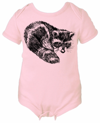Raccoon Infant Bodysuit