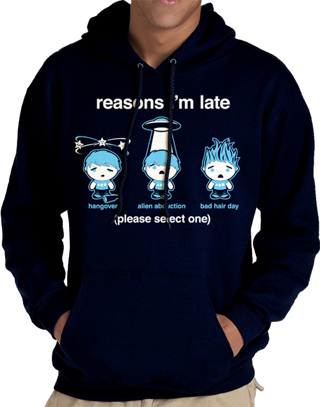 Reasons I'm Late Unisex Hooded Sweatshirt