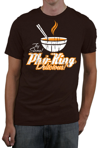 Pho King Delicious Mens Slim Fit T-Shirt