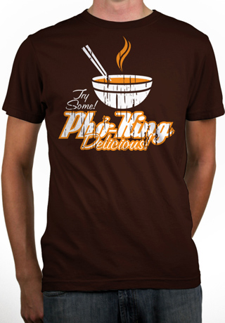 Pho King Delicious Mens Organic T-Shirt