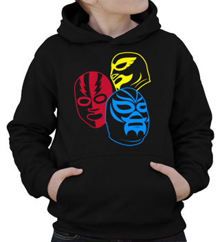 Luchador Luchador Kids Hooded Sweatshirt