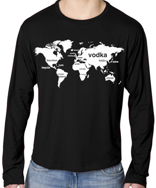 International Boozing Mens Long Sleeve T-Shirt