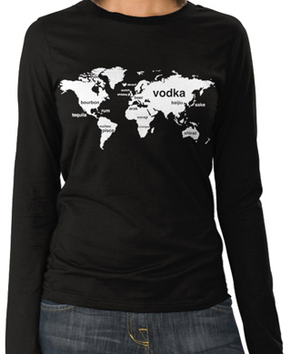 International Boozing Ladies Long Sleeve T-Shirt