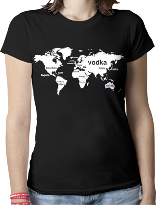 International Boozing Ladies Organic T-Shirt