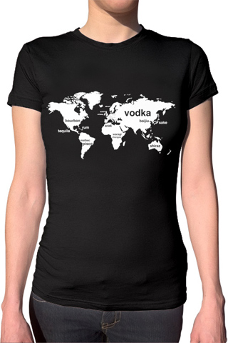 International Boozing Ladies T-Shirt