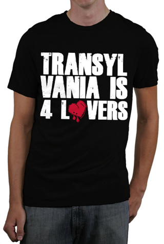 Transylvania Is For Lovers Mens Slim Fit T-Shirt