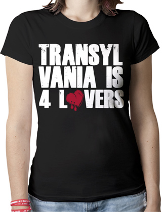 Transylvania Is For Lovers Ladies Organic T-Shirt